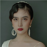 青岛影楼化妆培训曼雅娜——复古精致手推波纹造型