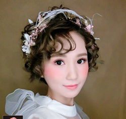 曼雅娜化妆培训《日式空气感影楼新娘跟妆造型》