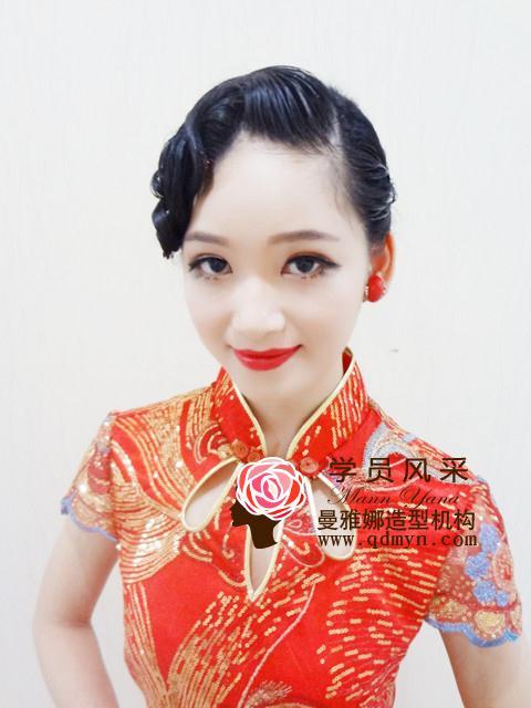 青岛新娘跟妆,婚礼跟妆作品
