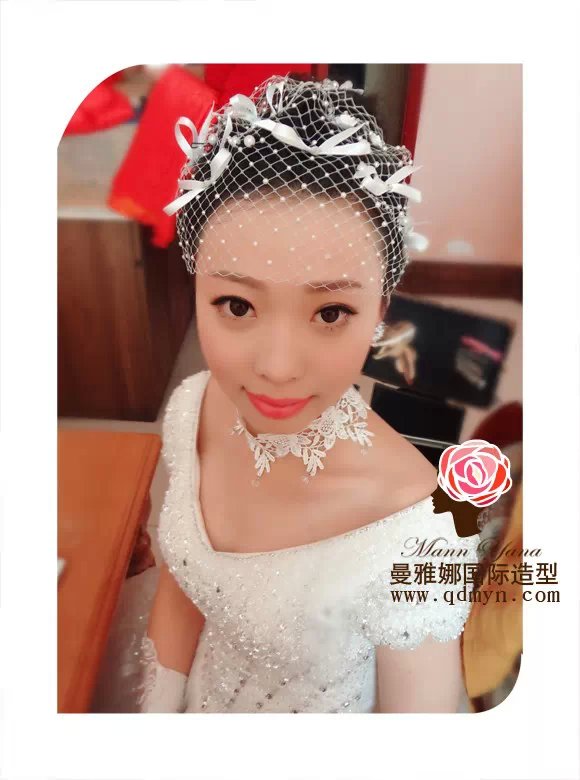 青岛新娘跟妆-婚礼化妆师作品