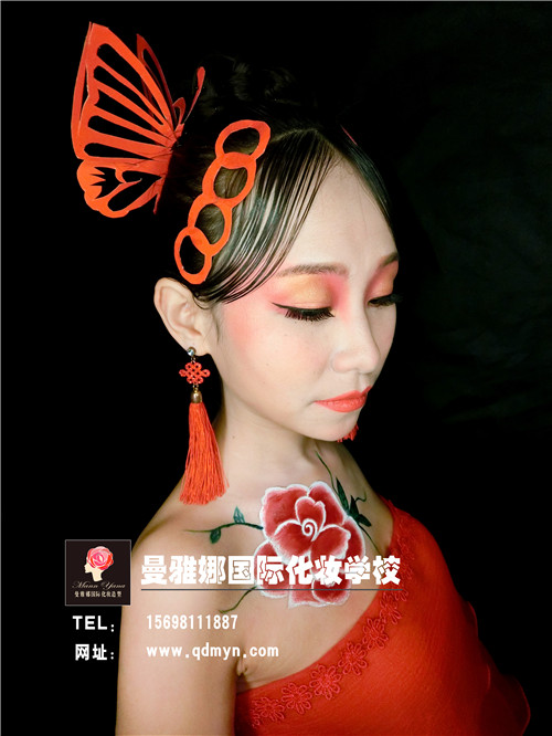 高级彩妆人体彩绘