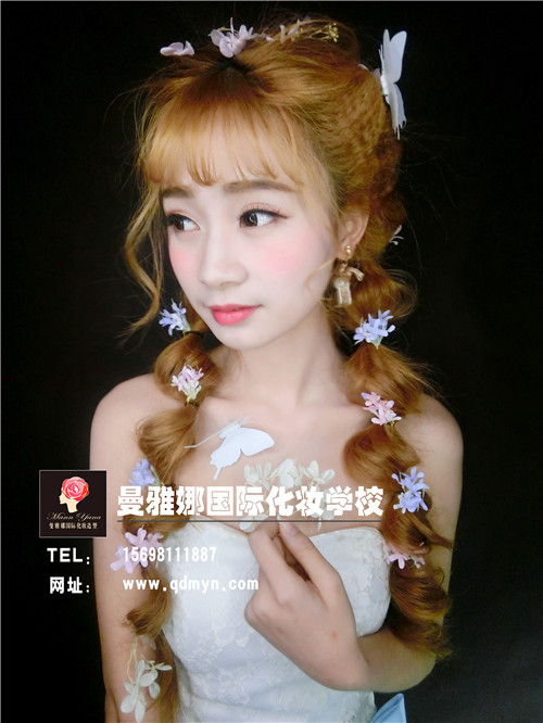 青岛新娘跟妆造型