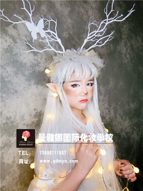 精灵彩妆造型