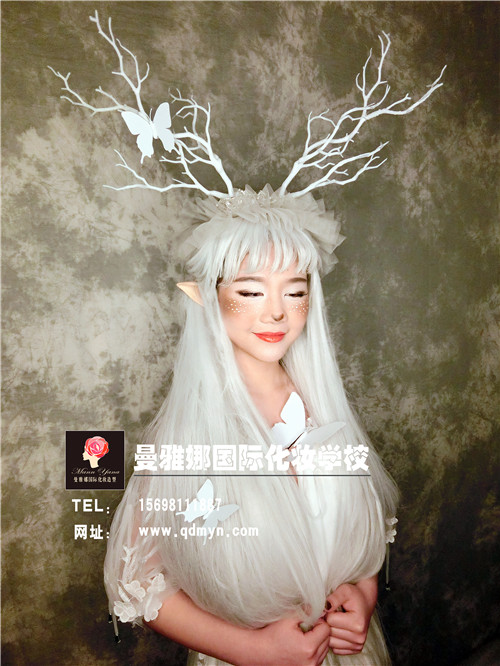 青岛专门学化妆的地方彩妆作品