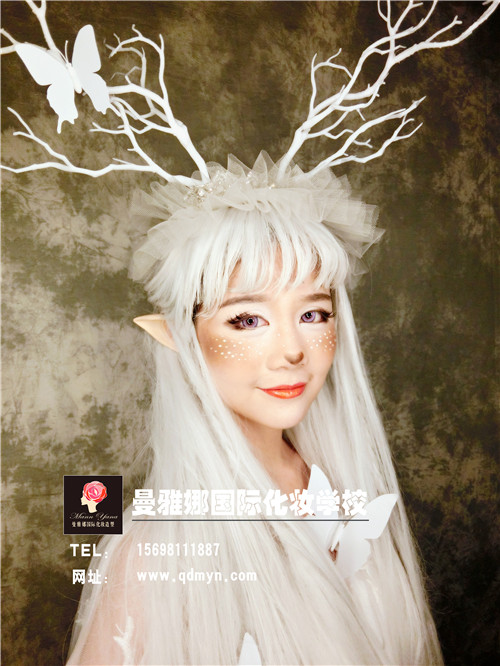 森林精灵创意彩妆